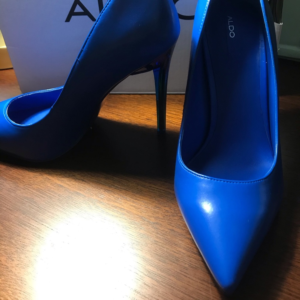Royal Blue Aldo Heels